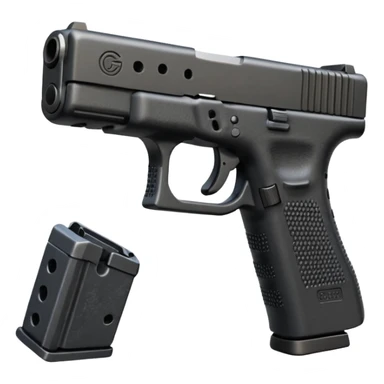 glock 19 with drum mag sticker