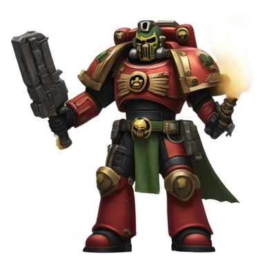 Warhammer 40K chaos space marine sticker