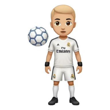 A theif with a visible Real Madrid short sticker