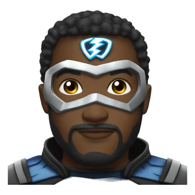 Dc’s Black lightning super hero sticker