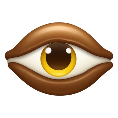 gordita pelo largo liso color miel ojos chocolates lunar cerca de la boca lado superior derecho piel trigueña sticker