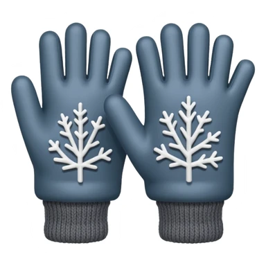 HAND winter gloves sticker