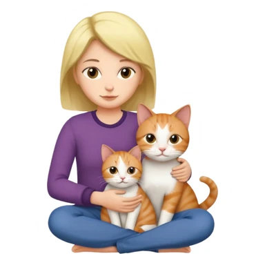 a lesbian and her cat sticker