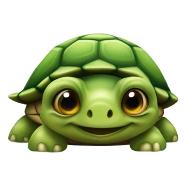 Turtle giving a side eye sticker