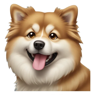 finnish-lapphund brown  sticker