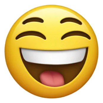 Smiling emoji with feet in the air sticker