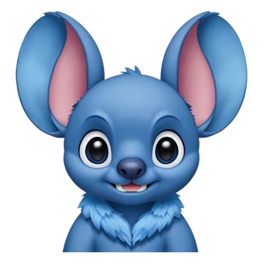 Q stitch sea realista pero como en la pelicula sticker