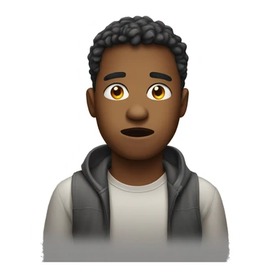 constipated young adult sticker