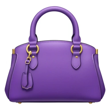 purple Handbag sticker