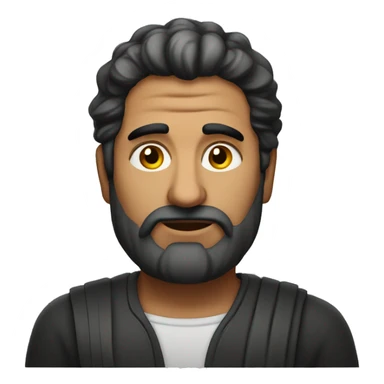 large romani man sticker