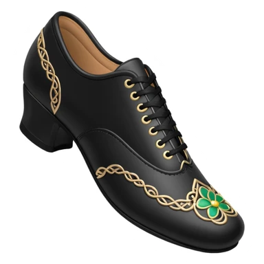 irish dance shoes sticker
