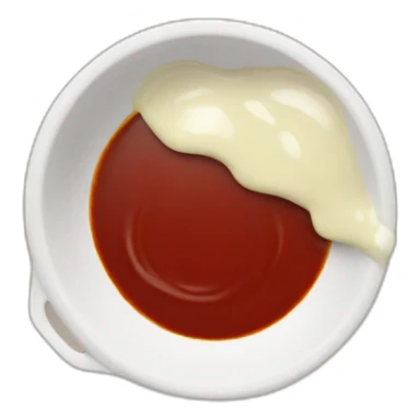 sauce in a saucer sticker