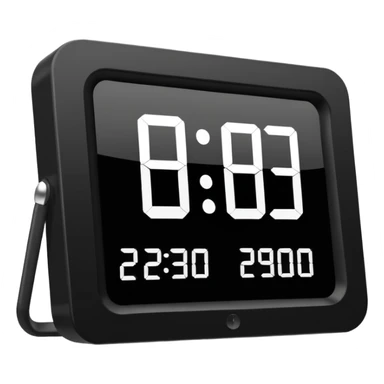 alas 2 de la tarde pm reloj sticker