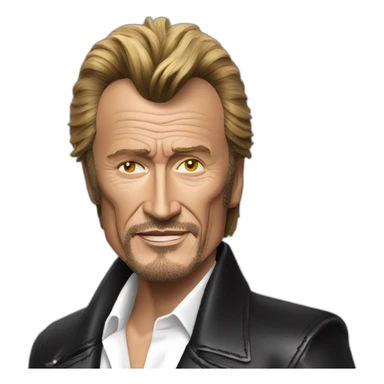 Johnny Hallyday sticker