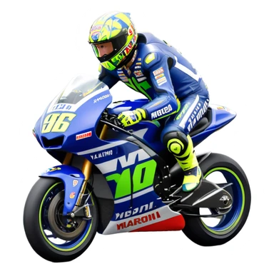 Valentino rossi supera marq Marquez sticker