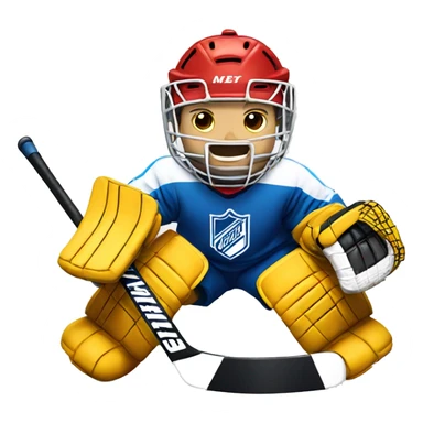 hockey goalie sticker
