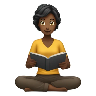 Women reading  sticker