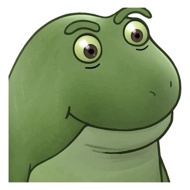 Smirk and eggplant sticker