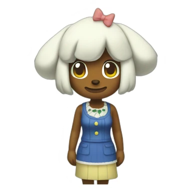 Marie animal crossing Nintendo sticker