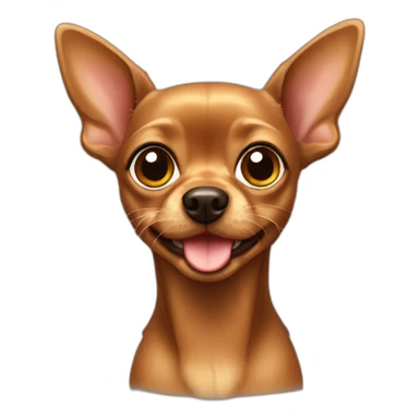 Russian toy terrier sticker