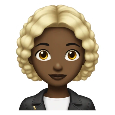Boujee black girl with bob sticker