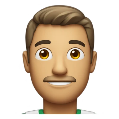 not smiling man holding bottle of beer sticker