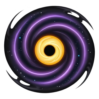 black hole sticker