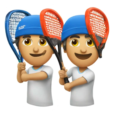 Padel partners sticker