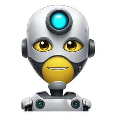 robot concierge sticker