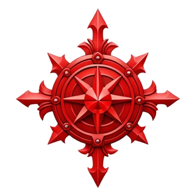 chaos legion red emblem sticker