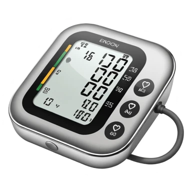 digital bp monitor sticker