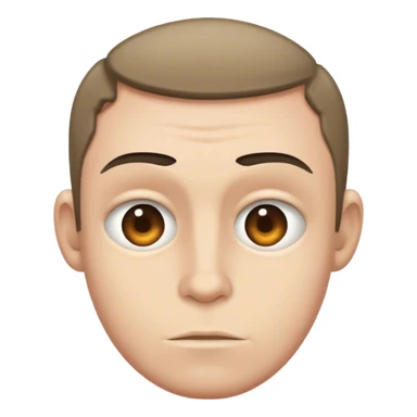 Dirty brother no  dark hair  sticker