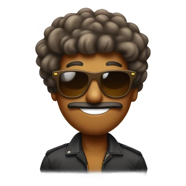 poop with sunglasses  sticker