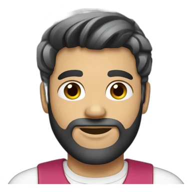 cosmetologist male sticker