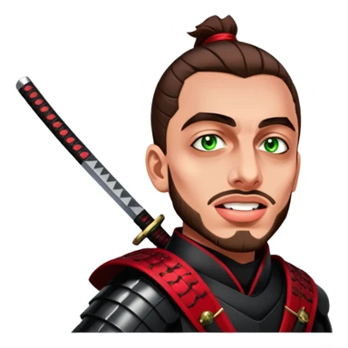 Fierce Samurai sticker