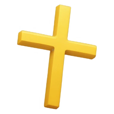 yellow cross out sticker