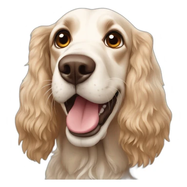 dog crocker spaniel sticker