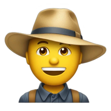 Chat avec un chapeau  sticker