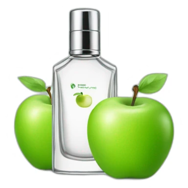 Parfum with Green Apple sticker