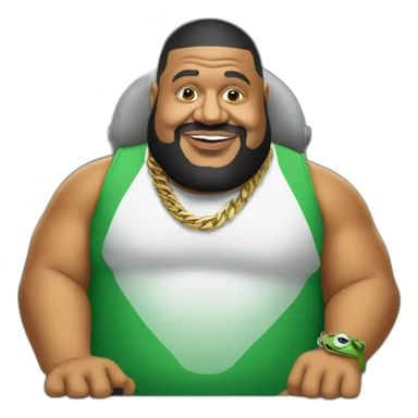 dj khaled as pepe the frog sticker
