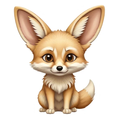 confused fennec sticker