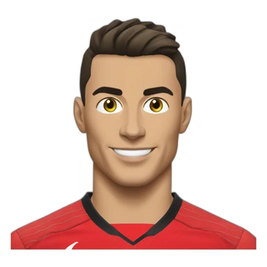 Turkish Cristiano Ronaldo in Ankaragücü Jersey sticker