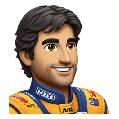 Carlos sainz jr sticker