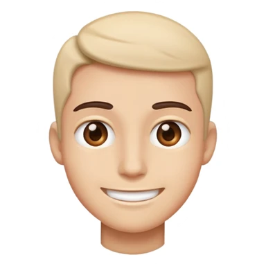 Awkward smile  sticker