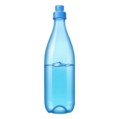 A bottle of water sticker