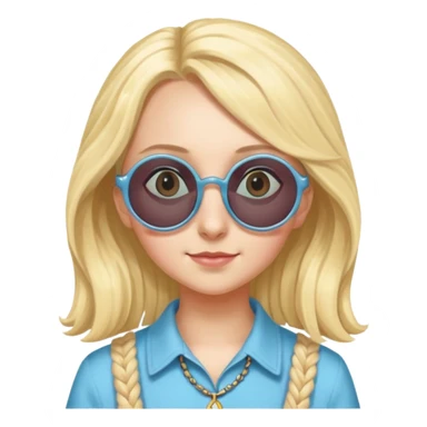 luna lovegood sunglasses sticker