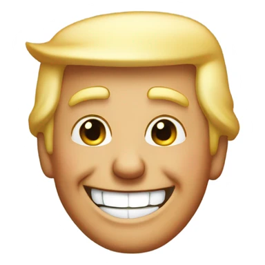 Trump laughing sticker