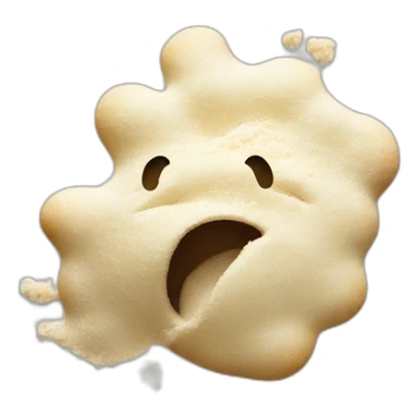 nose sniffing flour sticker