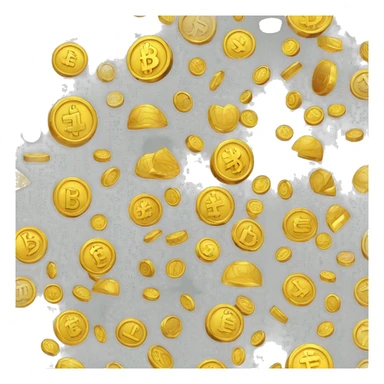 crypto-monnaie avec des symboles monétaires, des chaînes de blocs ou des pièces de monnaie sticker