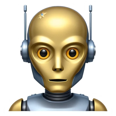 Ios 18 starwars robot sticker